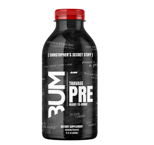 Thavage Preworkout RTD - Raw Nutrition