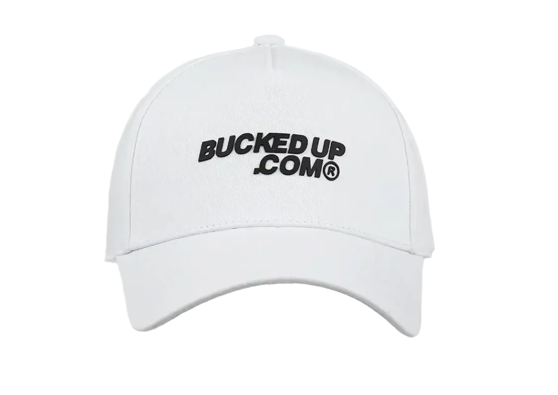 5-Panel Baseball Hat | Rubberized BU Logo - Bucked Up