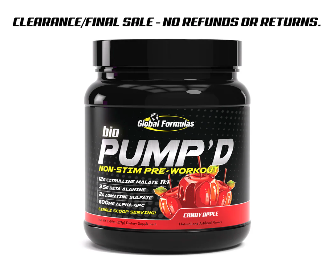 bioPUMP'D - With Glycerol (Will Be Clumpy!) - Final Sale! - Global Formulas