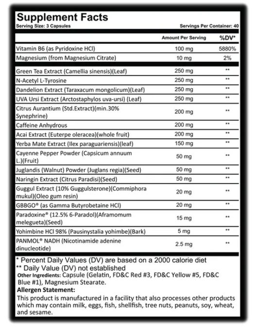 bioHeat Intense Thermogenic - Global Formulas