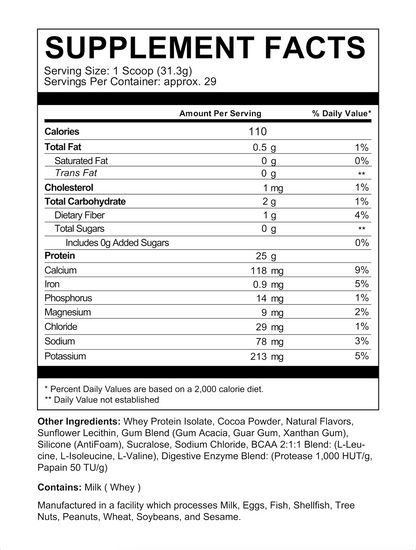 Premium Whey Isolate Protein - LGXNDS