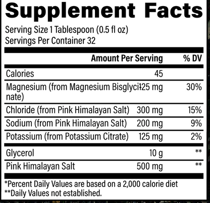 Liquid Glycerol - Raw Nutrition