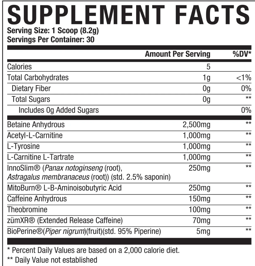 212 THERMO // HIGH-POWERED THERMOGENIC - AXE & SLEDGE SUPPLEMENTS