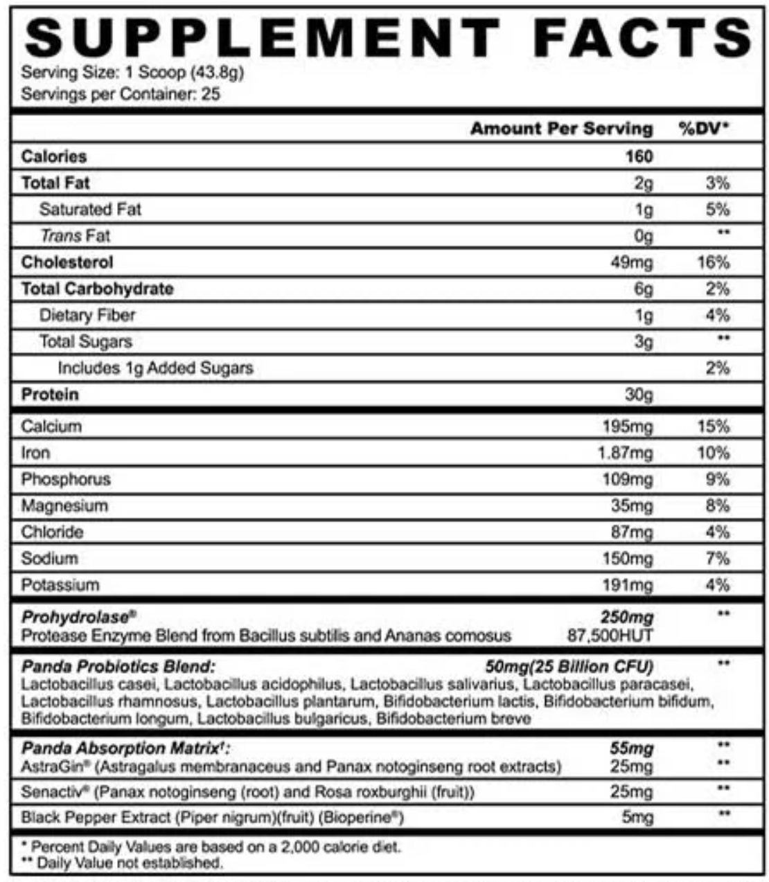 FUEL Premium Protein - Panda Supplements