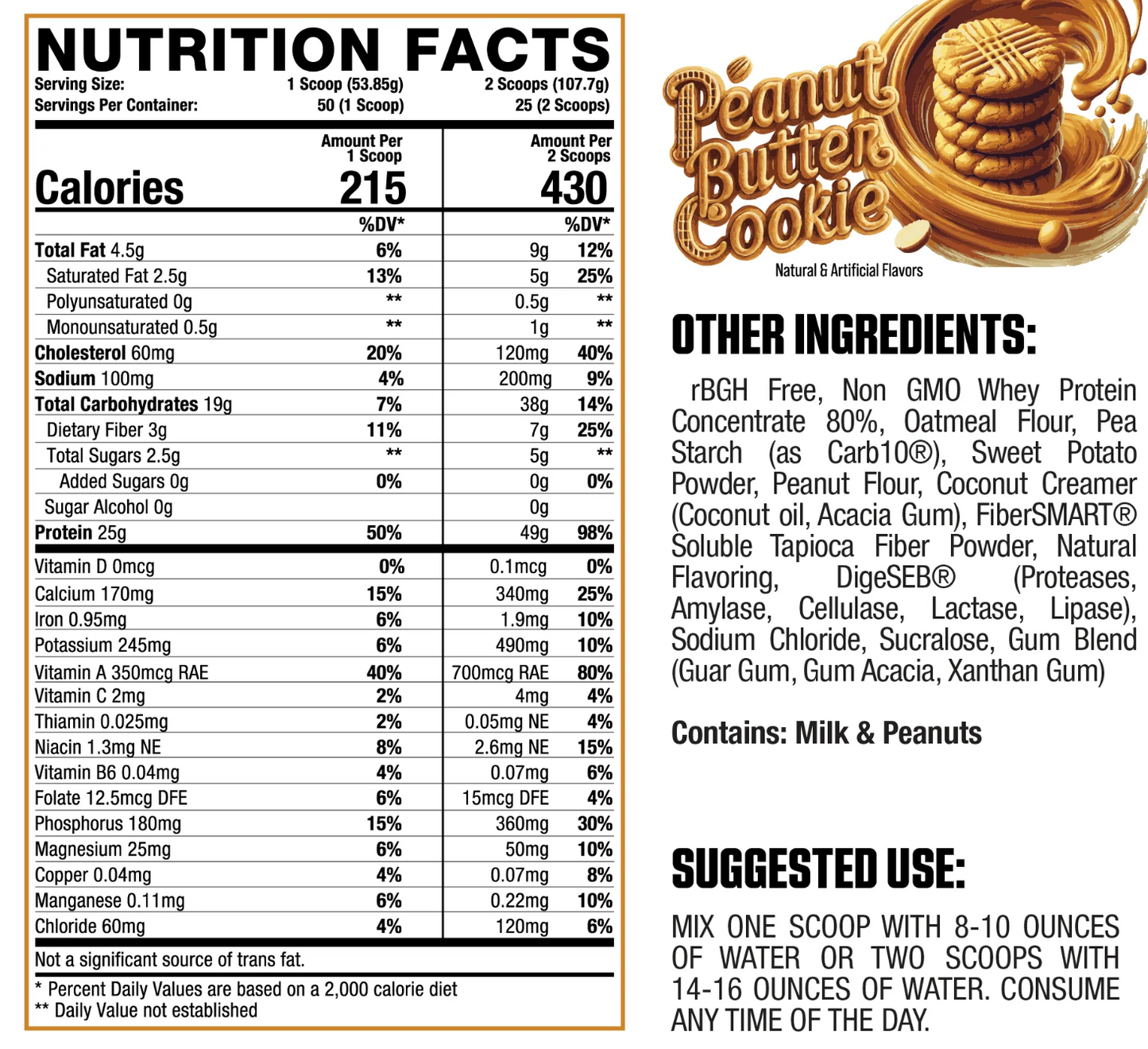 HOME MADE // MEAL REPLACEMENT - AXE & SLEDGE SUPPLEMENTS