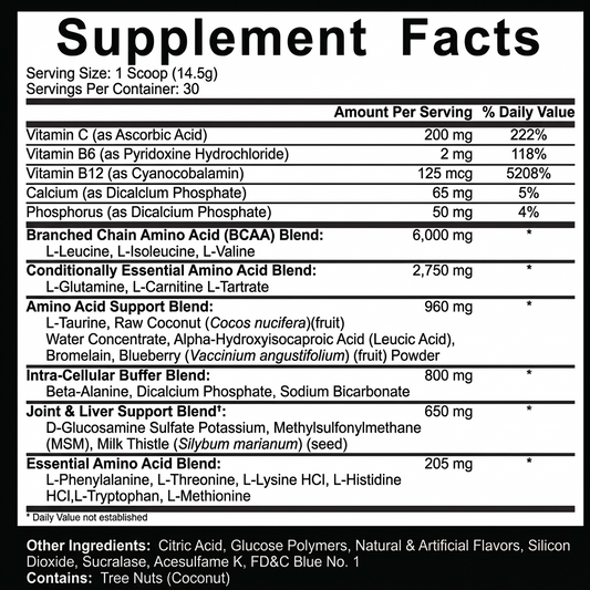 All Day You May 10:1:1 Ratio BCAA Recovery Drink - 5% Nutrition