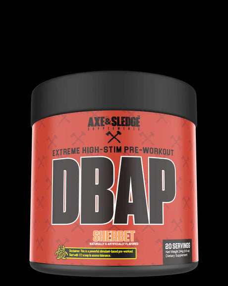 DBAP High Stim Pre-Workout - Axe & Sledge - Prime Sports Nutrition