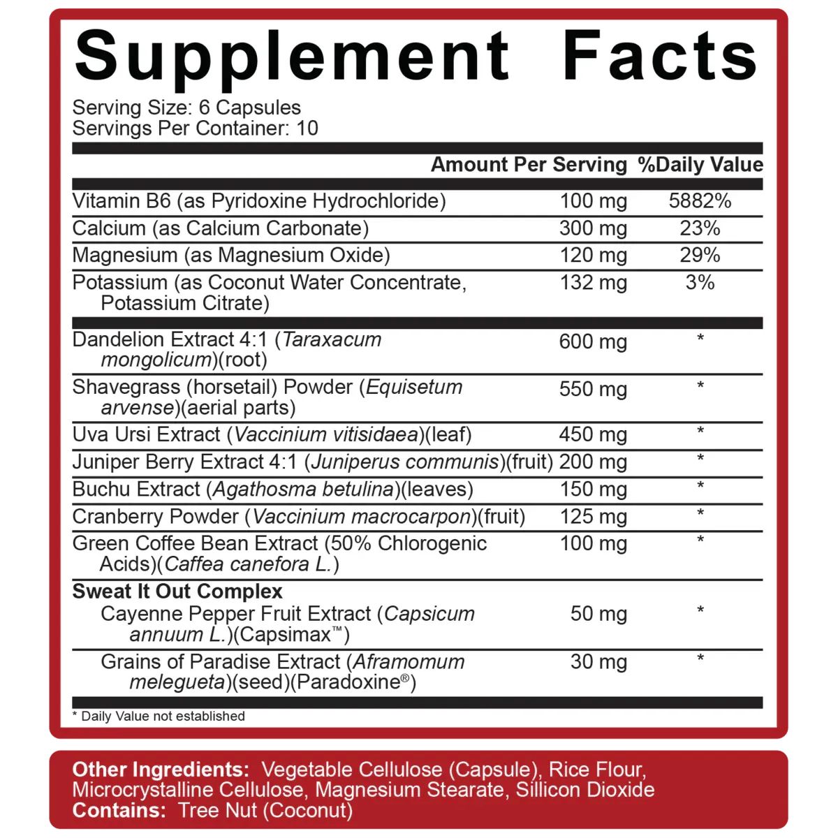 Stage Ready Diuretic - 5% Nutrition