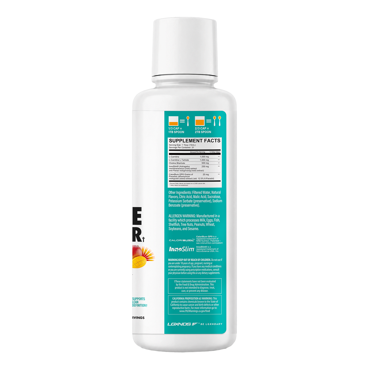 Liquid Stim Free Fat Burner - LGXNDS