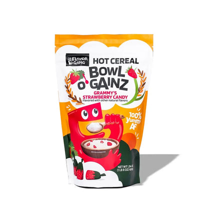 Bowl Gainz Hot Cereal – 24 oz - The Flavor Gang