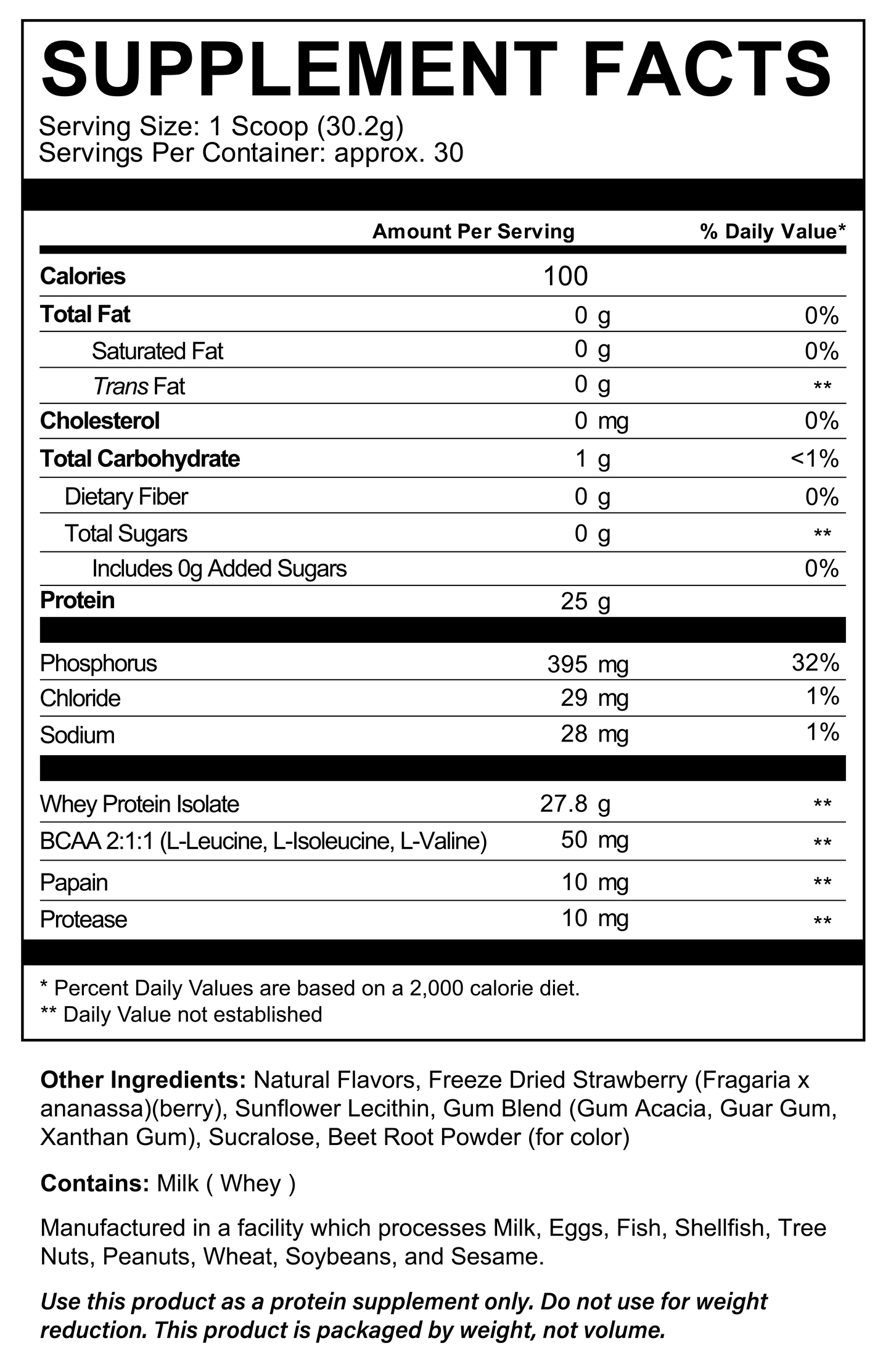 Premium Whey Isolate Protein - LGXNDS