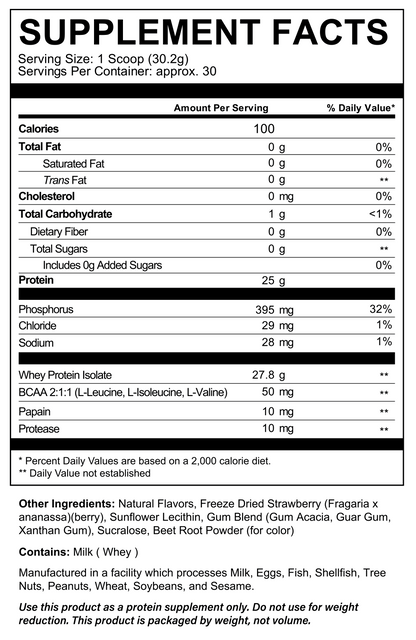 Premium Whey Isolate Protein - LGXNDS