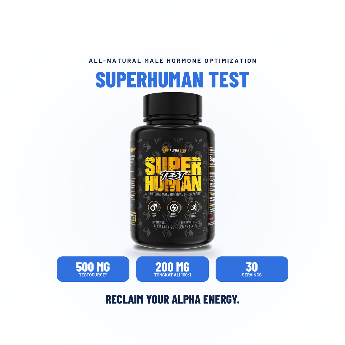 Super Human Test - Alpha Lion