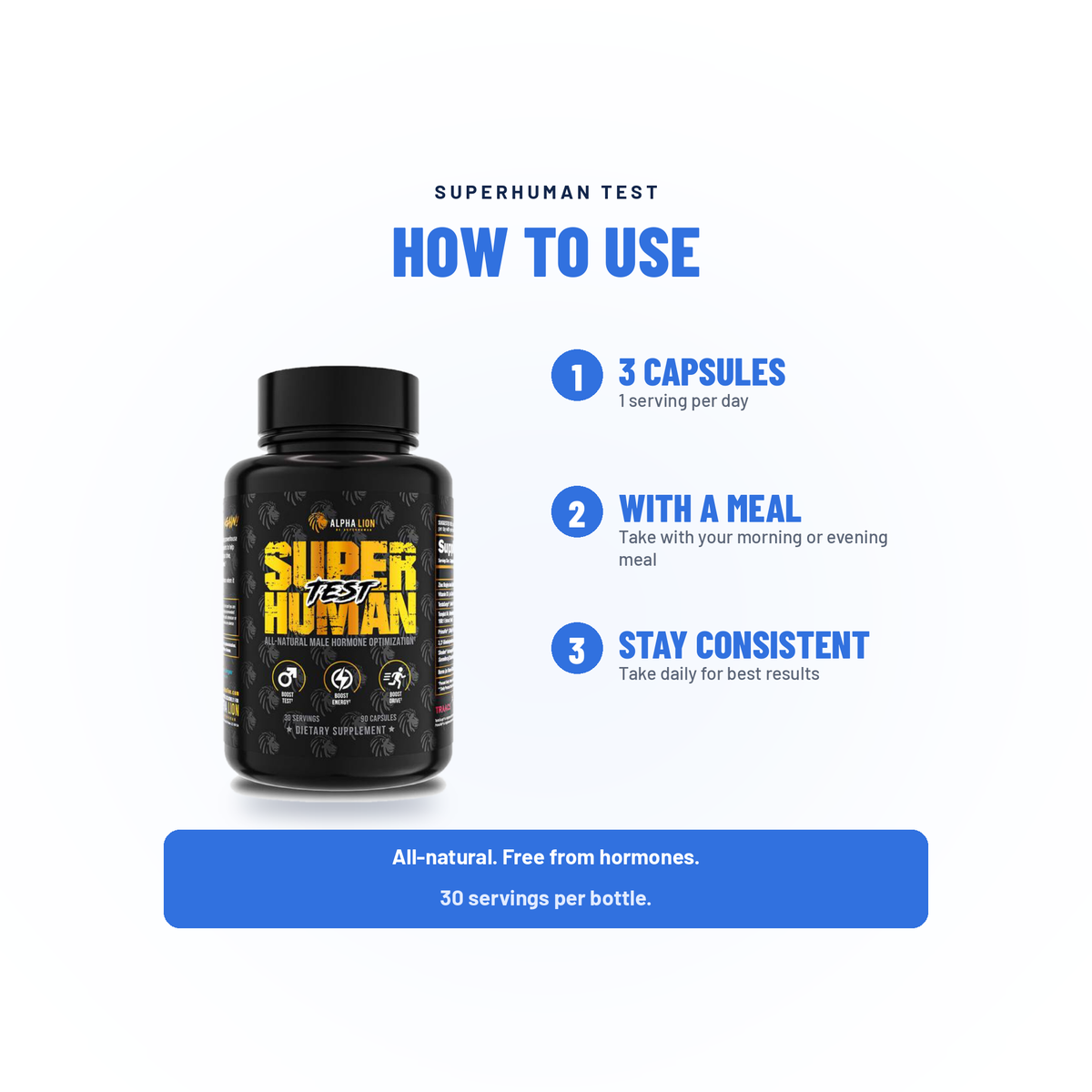 Super Human Test - Alpha Lion