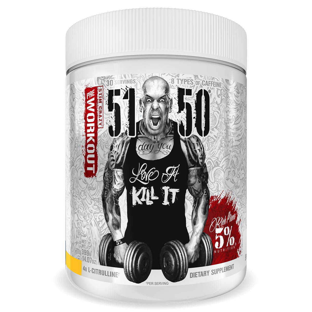 5150 Stim Crazy Pre-Workout - 5% Nutrition