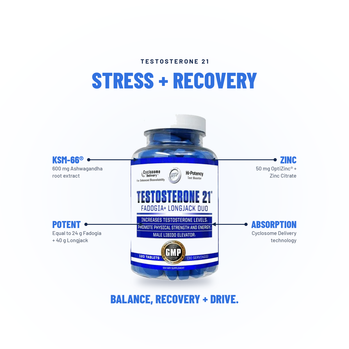 Testosterone 21 - Hi-Tech Pharmaceuticals