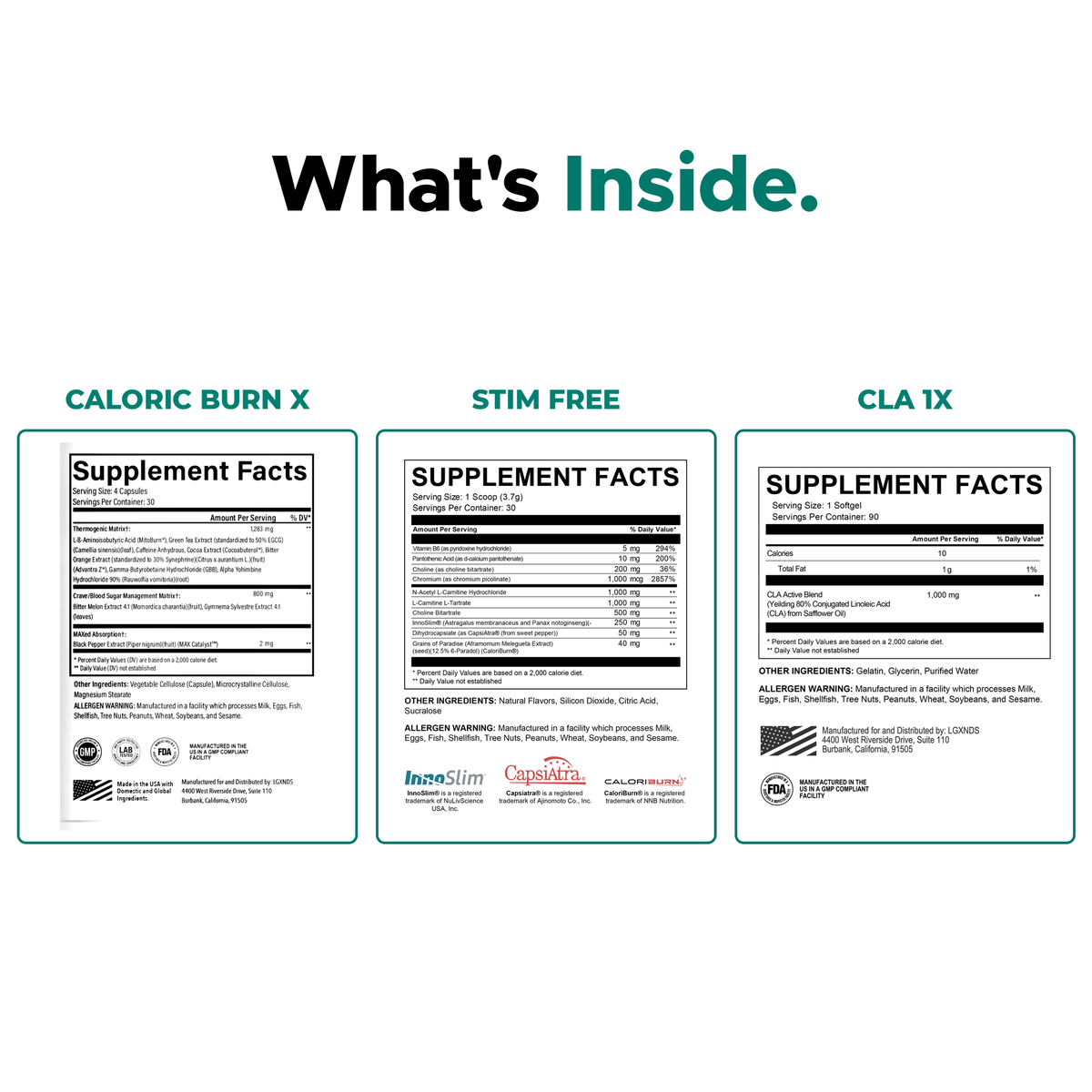 Advanced Fat Loss + Mood Enhancement Bundle - LGXNDS