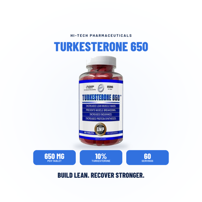 Turkesterone 650 - Hi Tech Pharmaceuticals