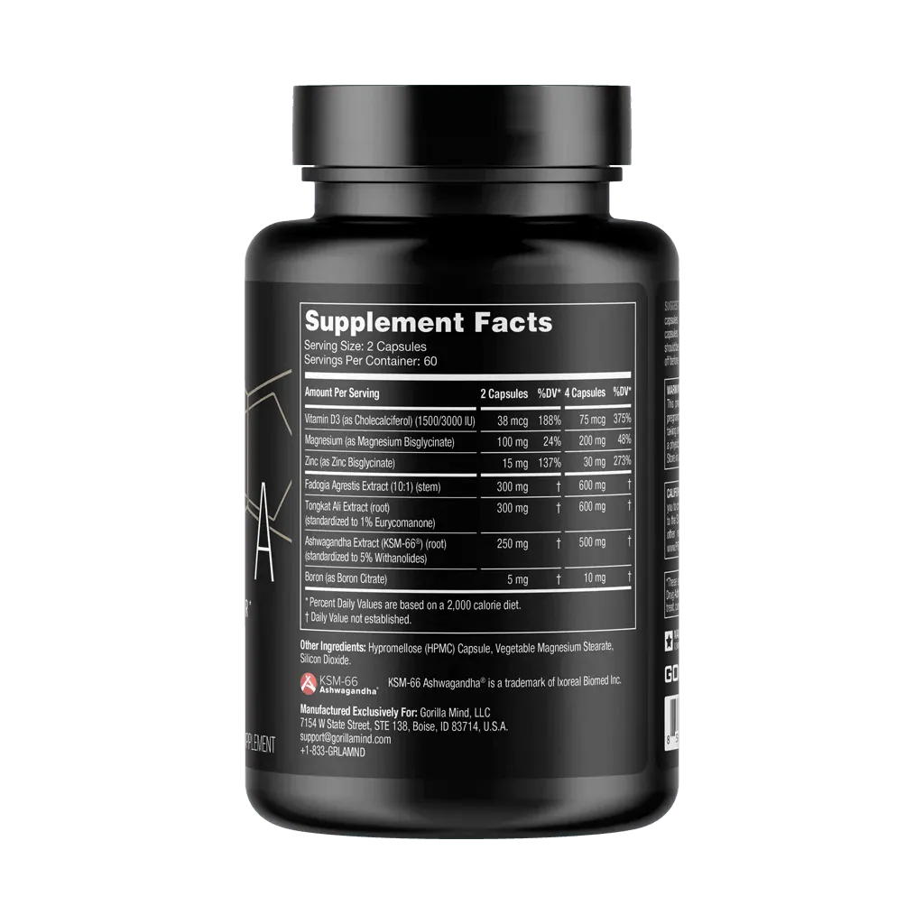 Sigma Testosterone Booster - Gorilla Mind