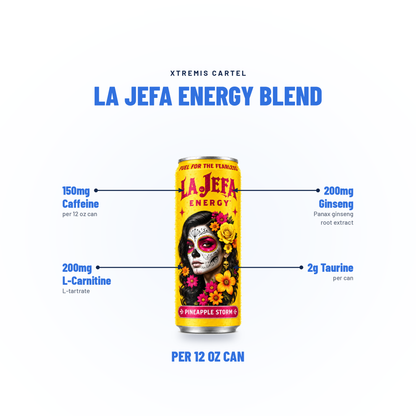 La Jefa Energy Drink - Xtremis Cartel