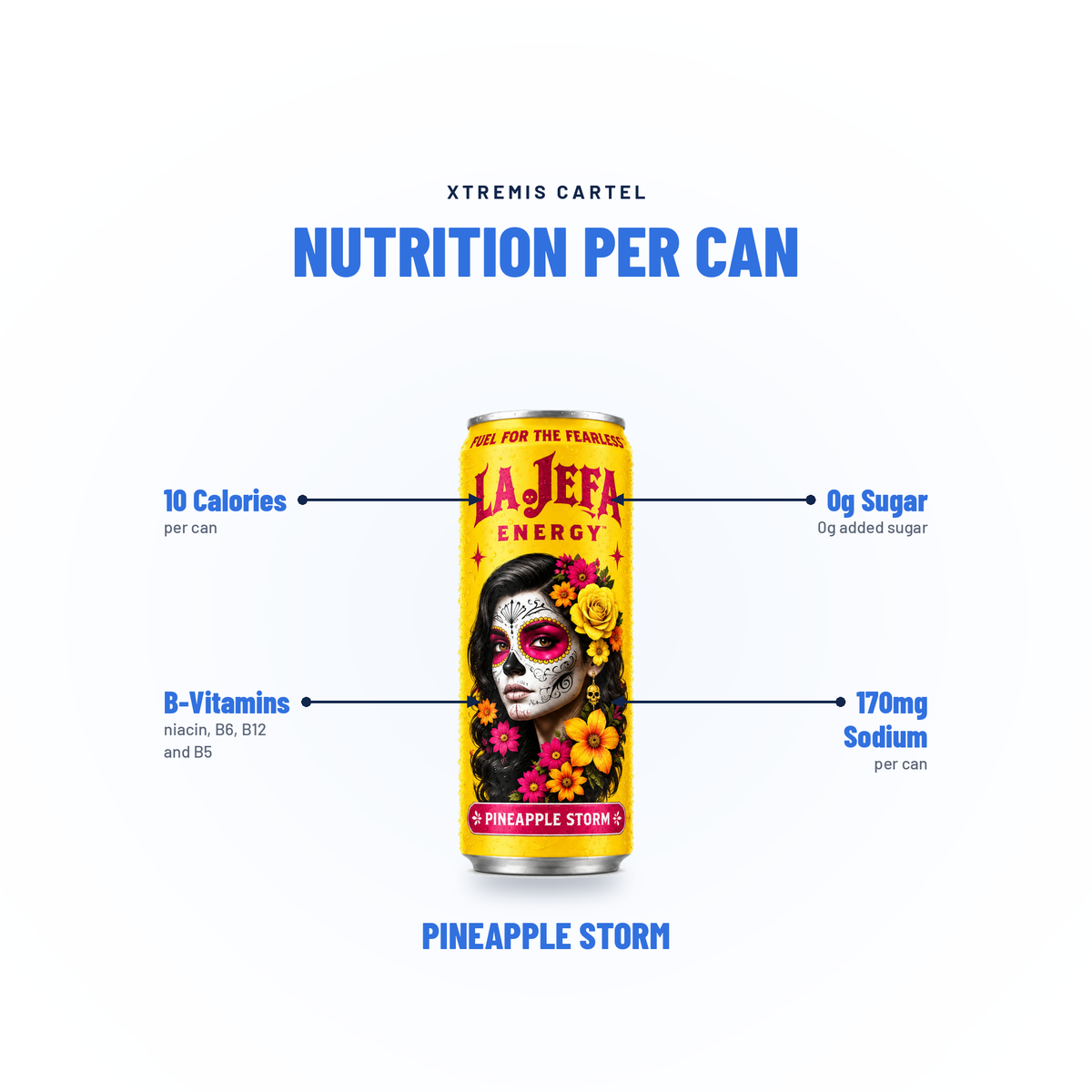 La Jefa Energy Drink - Xtremis Cartel