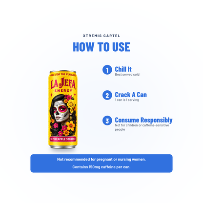 La Jefa Energy Drink - Xtremis Cartel
