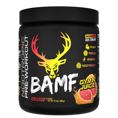 BAMF High Stimulant Nootropic Pre-Workout - Bucked Up
