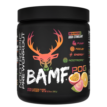 BAMF High Stimulant Nootropic Pre-Workout - Bucked Up
