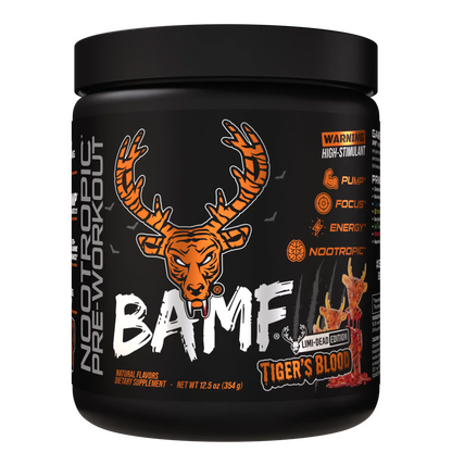 BAMF High Stimulant Nootropic Pre-Workout - Bucked Up