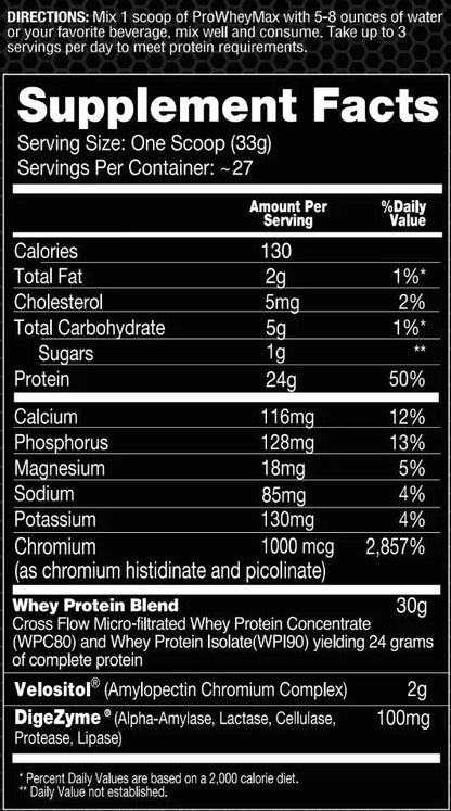PROWHEYMAX WHEY PROTEIN BLEND-PERFORMAX LABS
