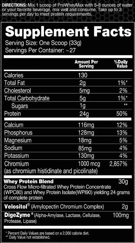 PROWHEYMAX WHEY PROTEIN BLEND-PERFORMAX LABS