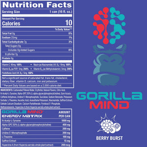 Energy Drink - Gorilla Mind