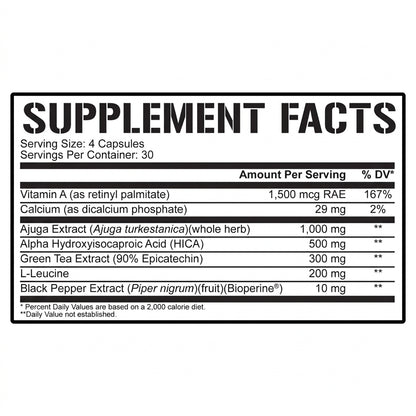 BIGGER BY THE DAY MUSCLE BUILDER WITH TURKESTERONE - 5% Nutrition