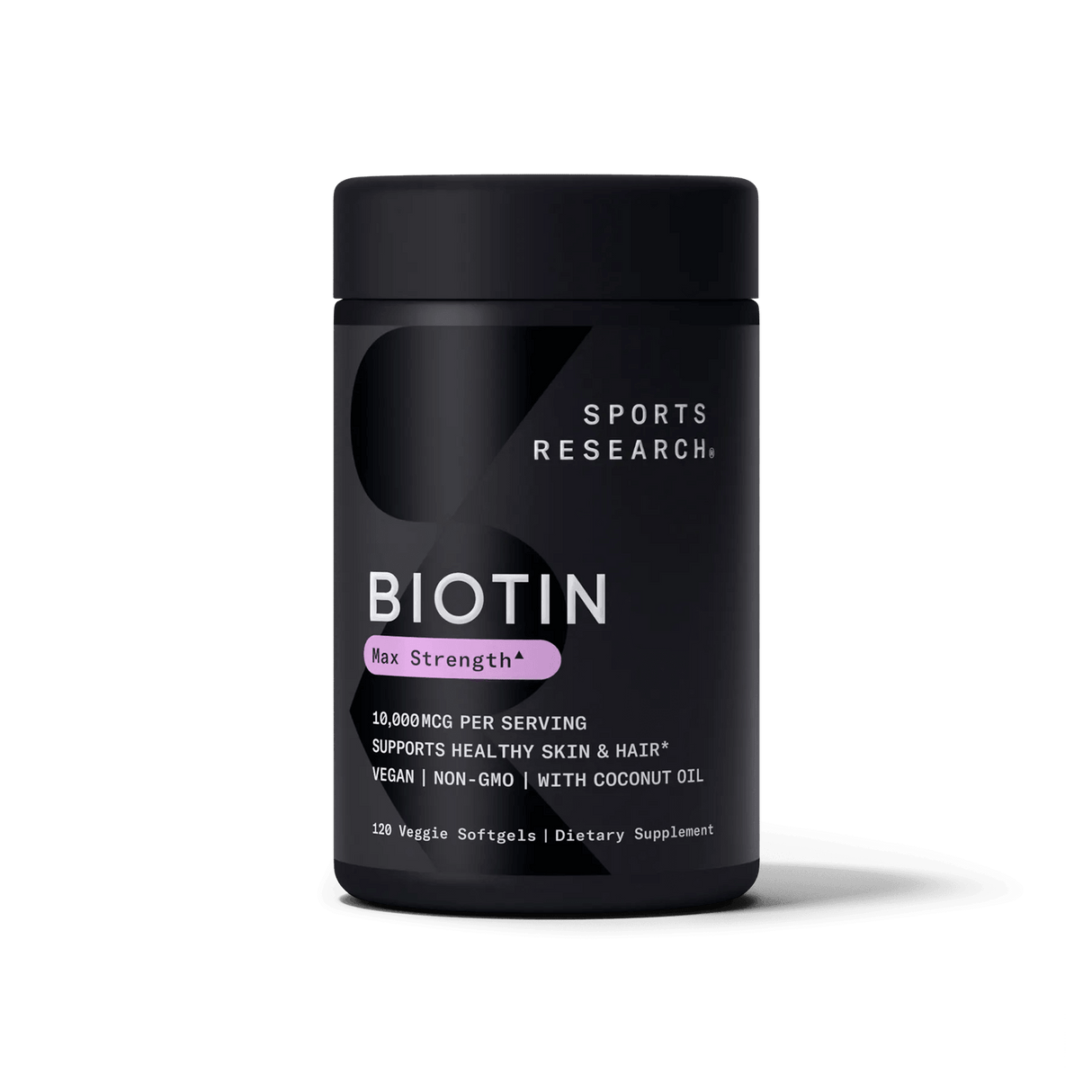 Biotin With Organic Coconut Oil-Sports Research