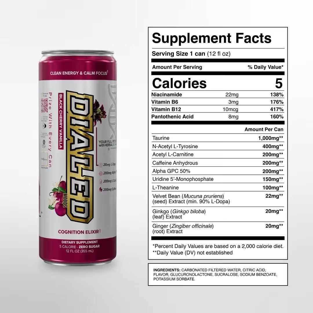 Cognition & Energy Elixir - Dialed Moods