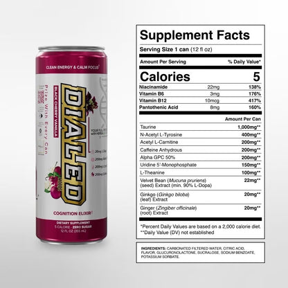 Cognition & Energy Elixir - Dialed Moods