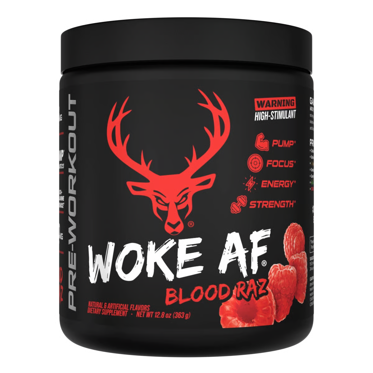 Woke AF - High Stimulant Pre-Workout - Bucked Up