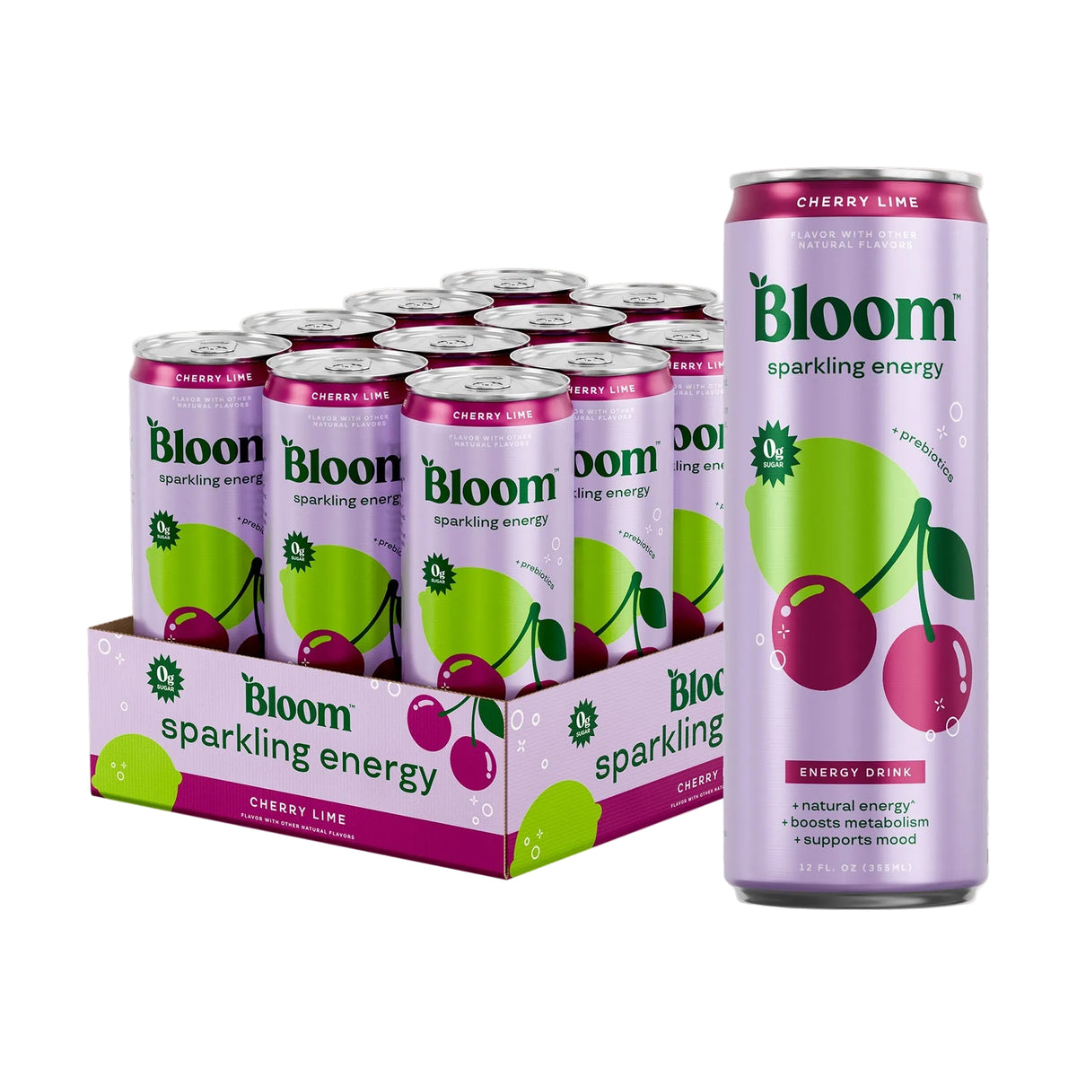 Bloom Sparkling Energy Drink