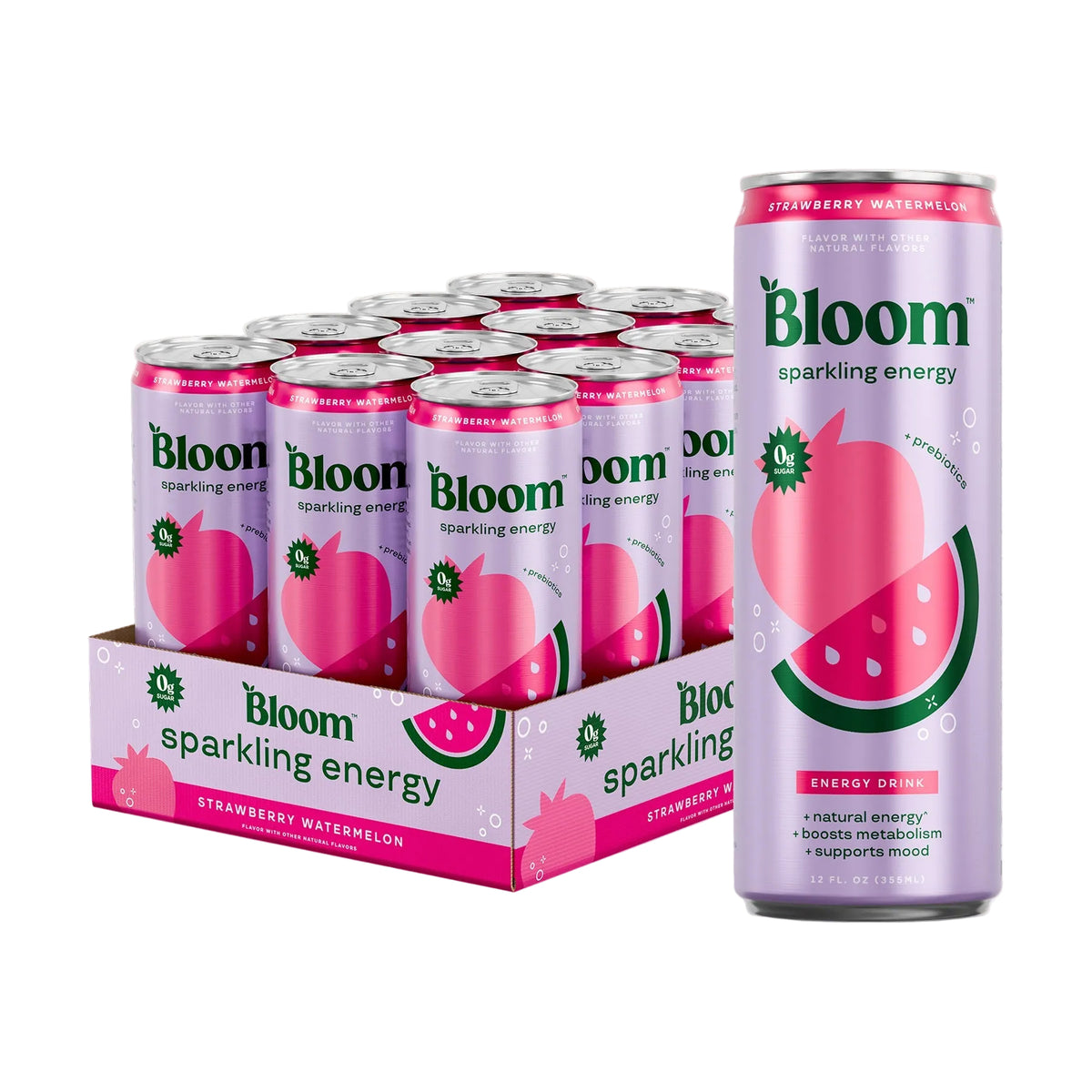Bloom Sparkling Energy Drink