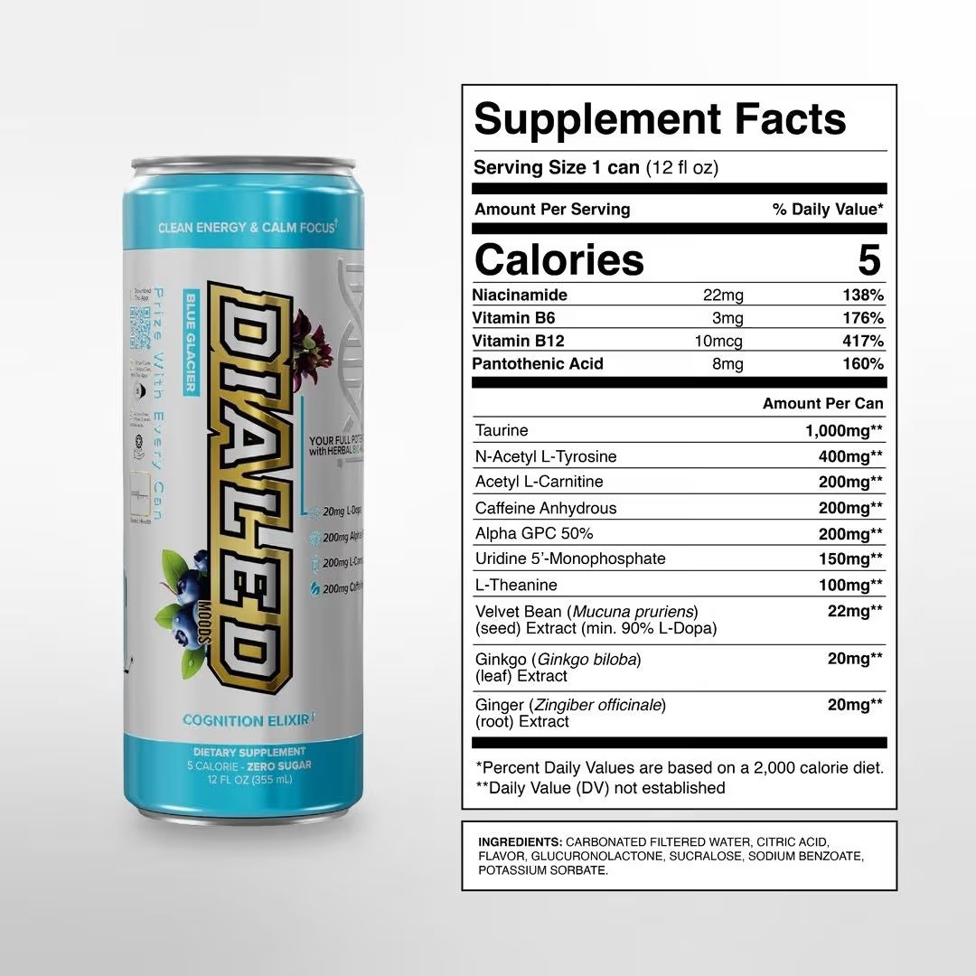 Cognition & Energy Elixir - Dialed Moods