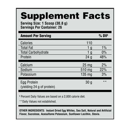 Egg-cellent - Premium Grade Pure Egg Protein Powder - Apollon Nutrition