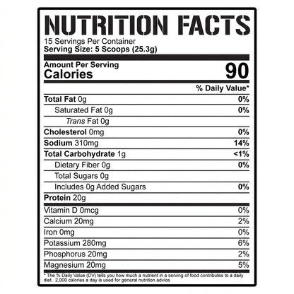 Egg White Protein Crystals - 5% Nutrition