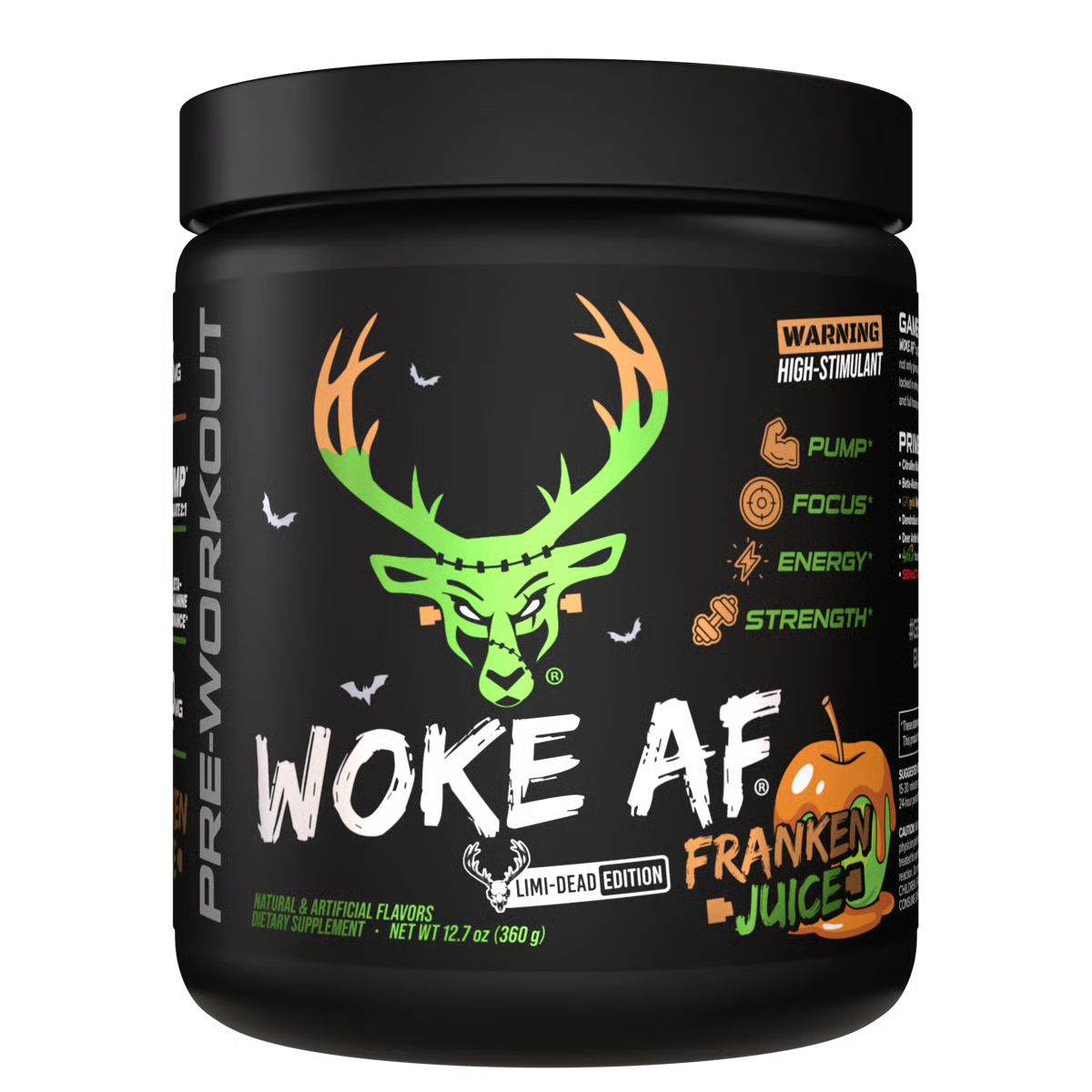 Woke AF - High Stimulant Pre-Workout - Bucked Up