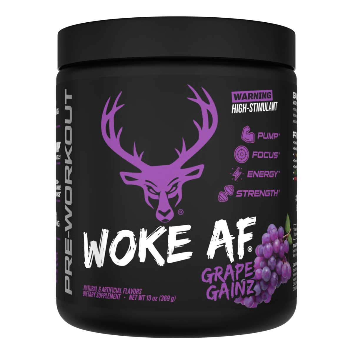 Woke AF - High Stimulant Pre-Workout - Bucked Up