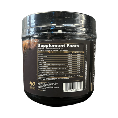 Pandamus Pre Workout - Level 2 - Panda Supplements