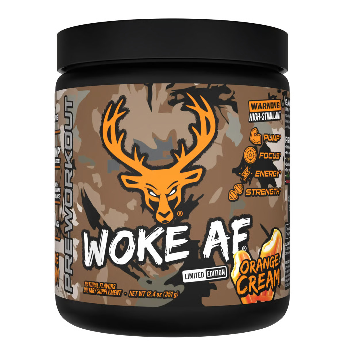 Woke AF - High Stimulant Pre-Workout - Bucked Up