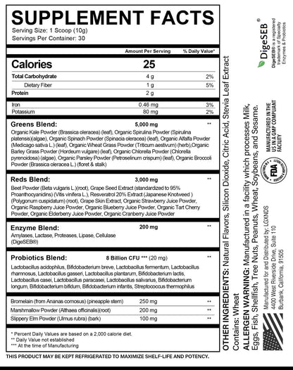 Complete Greens + Superfoods - LGXNDS