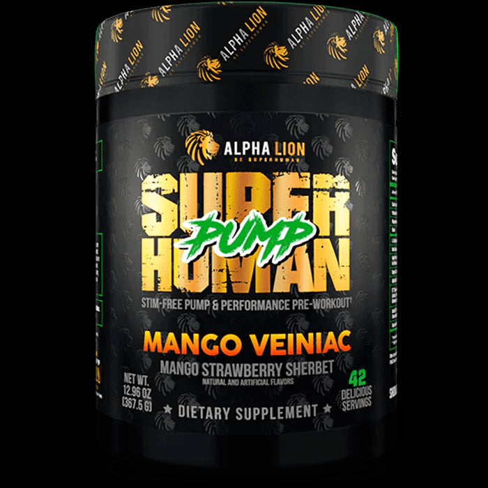 Super Human Pump - Alpha Lion - Prime Sports Nutrition