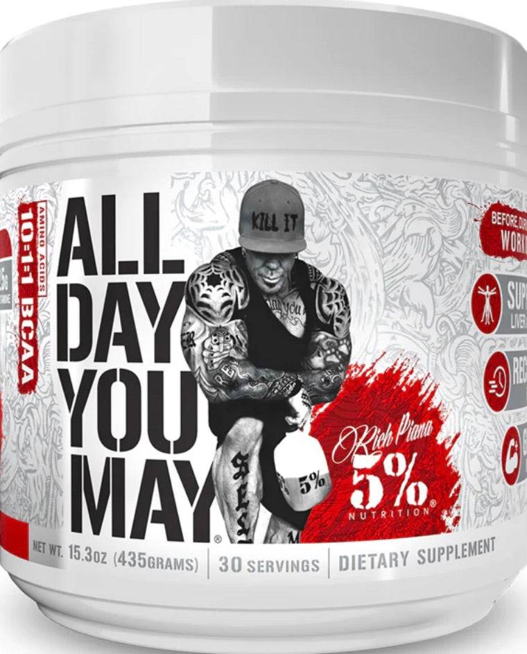 All Day You May 10:1:1 Bcaa - 5% Nutrition - Prime Sports Nutrition