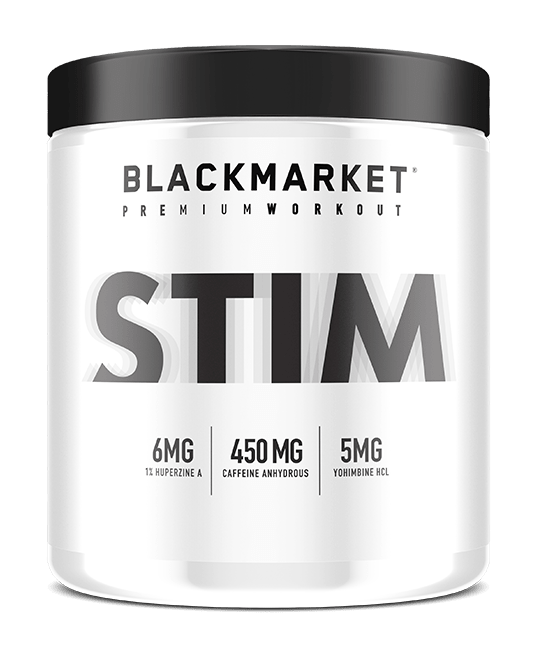 STIM Premium Workout- Blackmarket - Prime Sports Nutrition